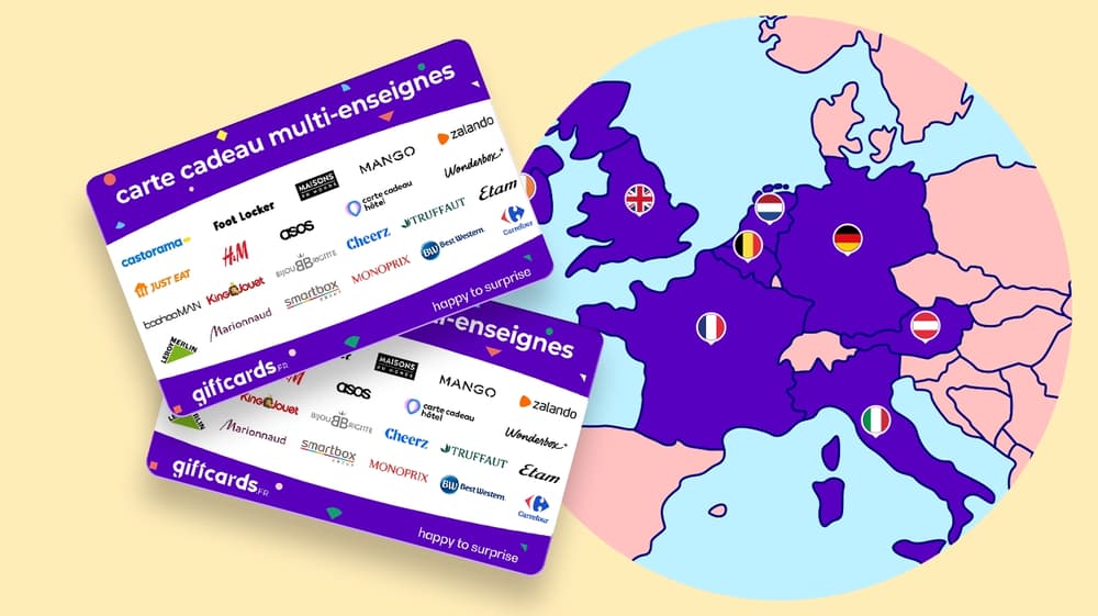 Bons cadeaux internationaux